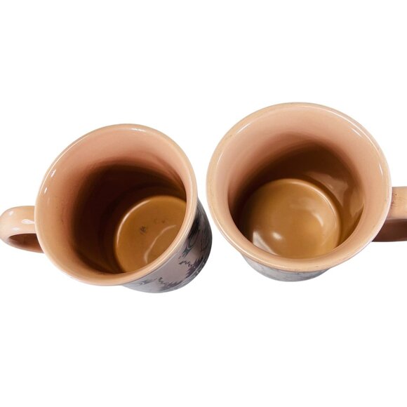Pendleton Woolen Mills Ceramic Mugs Southwestern Aztec Tribal Design Set Of 2 - Picture 6 of 10